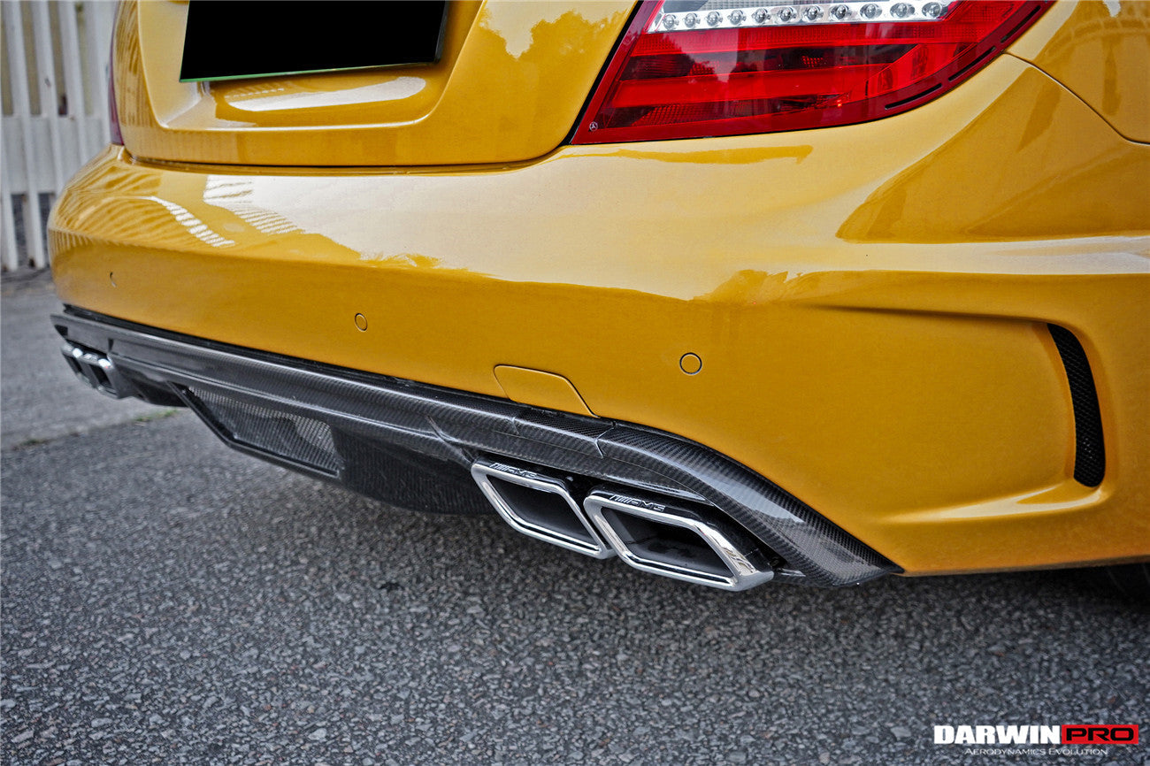 DarwinPRO 2012-2014 Mercedes Benz W204 C Class Coupe BKSS Style Wide Full Body Kit - DarwinPRO Aerodynamics