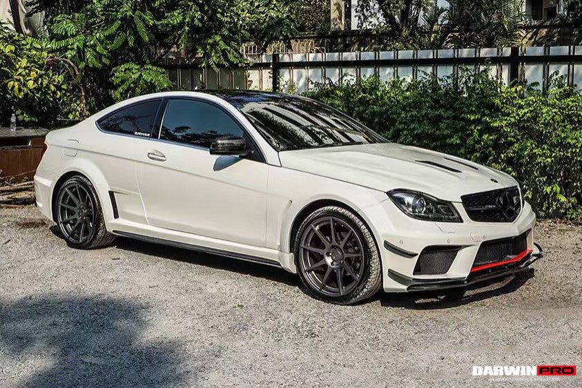 2012-2014 Mercedes Benz W204 C Class Coupe BKSS Style Wide Full Body Kit (Not Fit AMG)
