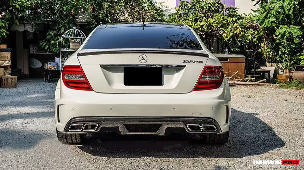 2012-2014 Mercedes Benz W204 C Class Coupe BKSS Style Wide Full Body Kit (Not Fit AMG)