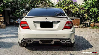 2012-2014 Mercedes Benz W204 C Class Coupe BKSS Style Wide Full Body Kit (Not Fit AMG)