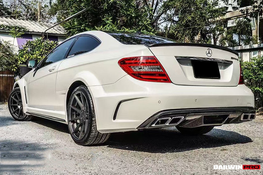 2012-2014 Mercedes Benz W204 C Class Coupe BKSS Style Wide Full Body Kit (Not Fit AMG)