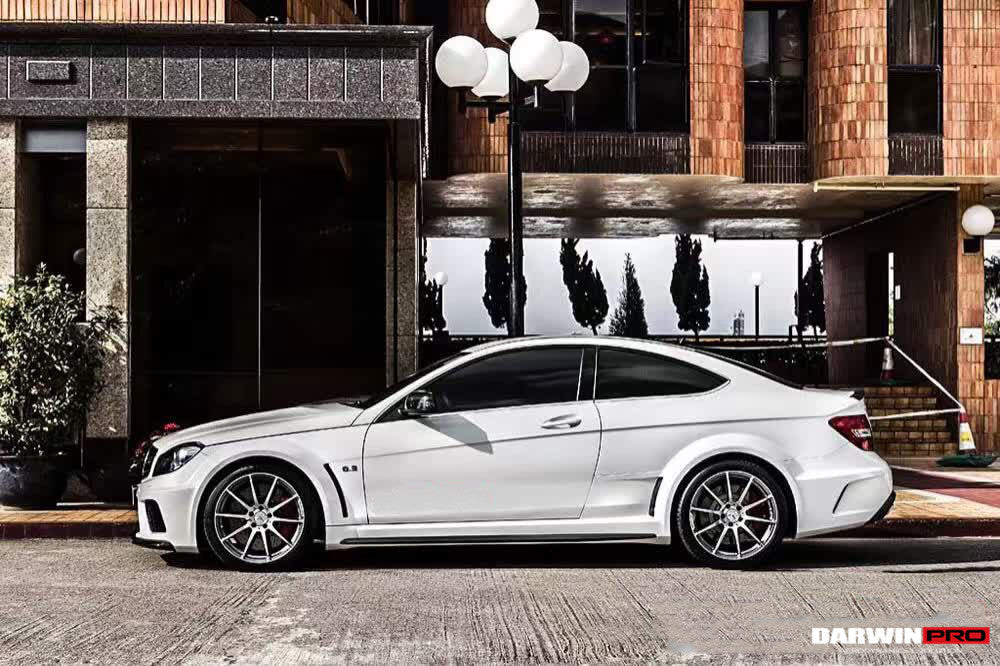 DarwinPRO 2012-2014 Mercedes Benz W204 C Class Coupe BKSS Style Wide Full Body Kit - DarwinPRO Aerodynamics