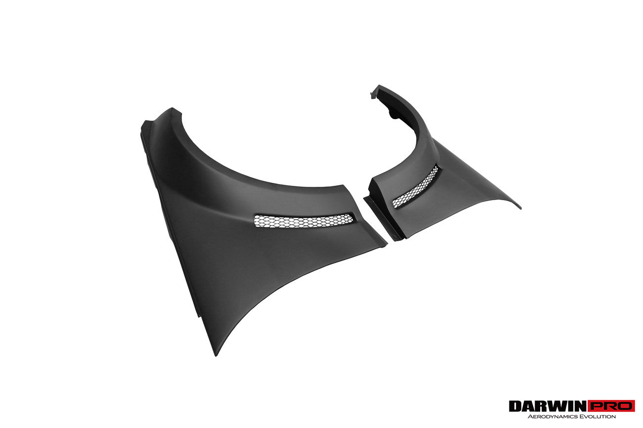 DarwinPRO 2012-2014 Mercedes Benz W204 C Class Coupe BKSS Style Wide Full Body Kit - DarwinPRO Aerodynamics