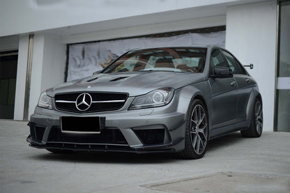 DarwinPRO 2012-2014 Mercedes Benz W204 C Class Sedan BKSS Style Wide Full Body Kit - DarwinPRO Aerodynamics