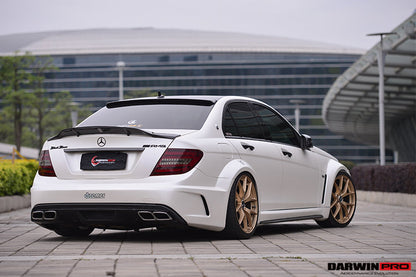 DarwinPRO 2012-2014 Mercedes Benz W204 C Class Sedan BKSS Style Wide Full Body Kit