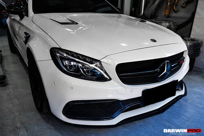 2015-2021 Mercedes Benz W205 C63 C63S AMG BKSS Style Hood - DarwinPRO Aerodynamics