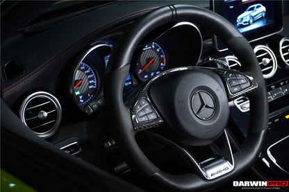 2015-2021 Mercedes Benz W205 C63 S AMG Sedan Dry Carbon Fiber Interior