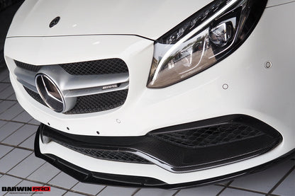 2015-2021 Mercedes Benz W205 C63 S AMG Carbon Fiber Front Canards