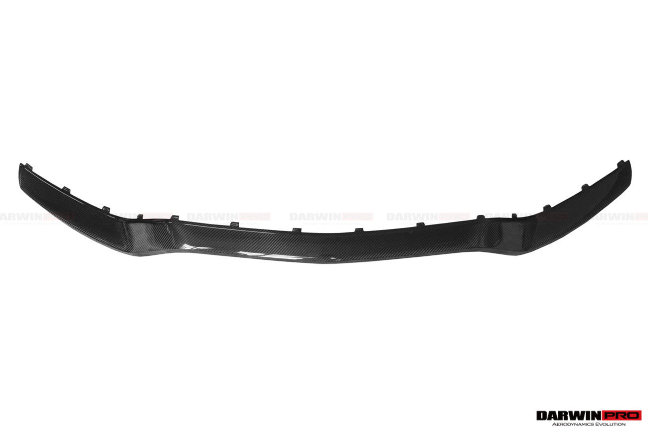 2015-2023 Mercedes Benz W205 C63 S AMG Carbon Fiber Front Bumper Trim Set (4pcs) - DarwinPRO Aerodynamics