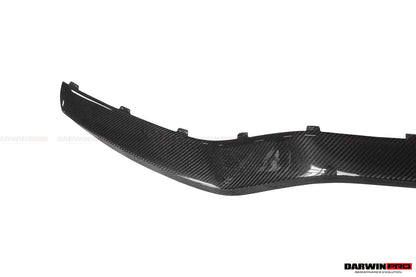 2015-2023 Mercedes Benz W205 C63 S AMG Carbon Fiber Front Bumper Trim Set (4pcs) - DarwinPRO Aerodynamics