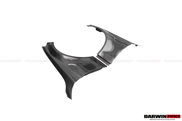 2015-2021 Mercedes Benz W205 C63 S AMG Sedan Carbon Fiber Fender - DarwinPRO Aerodynamics