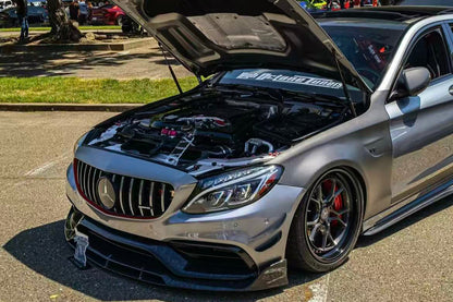 2015-2021 Mercedes Benz W205 C63 S AMG Sedan Carbon Fiber Fender - DarwinPRO Aerodynamics