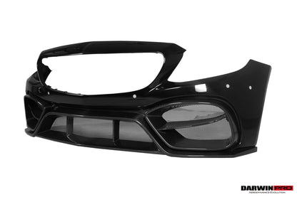 DarwinPRO 2016-2023 Mercedes Benz W205 C Class Coupe IMP Design Front Bumper Set | Fit C300, C400, C43AMG