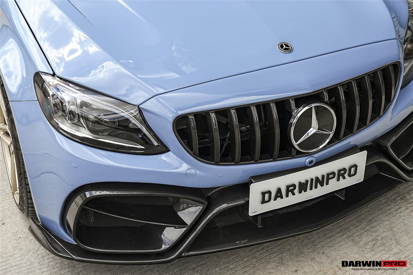 DarwinPRO 2016-2023 Mercedes Benz W205 C Class Coupe IMP Design Front Bumper Set | Fit C300, C400, C43AMG
