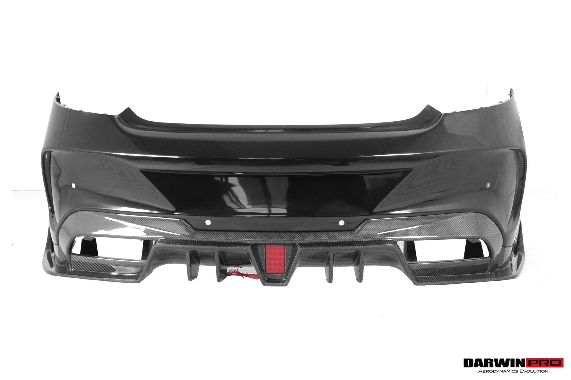 DarwinPRO 2016-2023 Mercedes Benz W205 C Class Coupe IMP Design Rear Bumper | Fit C300, C400, C43AMG - DarwinPRO Aerodynamics