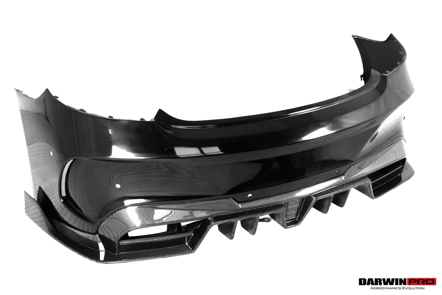 DarwinPRO 2016-2023 Mercedes Benz W205 C Class Coupe IMP Design Rear Bumper | Fit C300, C400, C43AMG - DarwinPRO Aerodynamics