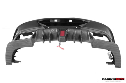 DarwinPRO 2016-2023 Mercedes Benz W205 C Class Coupe IMP Design Rear Bumper | Fit C300, C400, C43AMG - DarwinPRO Aerodynamics
