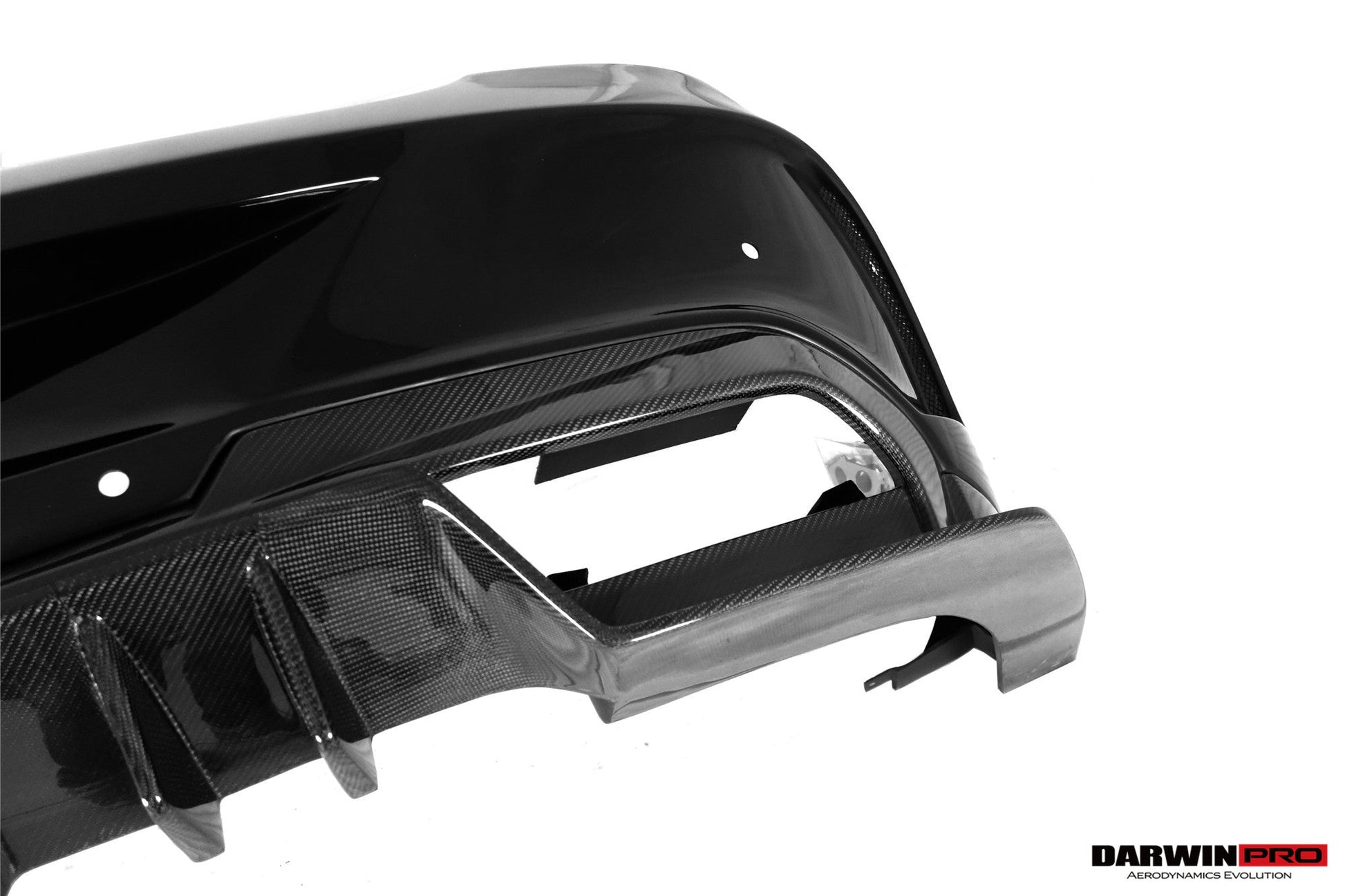 DarwinPRO 2016-2023 Mercedes Benz W205 C Class Coupe IMP Design Rear Bumper | Fit C300, C400, C43AMG - DarwinPRO Aerodynamics