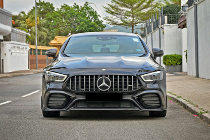 2019-2024 Mercedes Benz AMG GT63 S 4Door Coupe X290 Carbon Fiber Front Lip - DarwinPRO Aerodynamics
