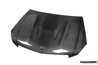 DarwinPRO 2012-2014 Mercedes Benz W204 C63 AMG BKSS Style Hood - DarwinPRO Aerodynamics