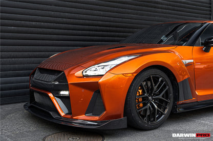 DarwinPRO 2008-2023 Nissan GTR R35 CBA DBA EBA BKSSII Style Front Bumper - DarwinPRO Aerodynamics