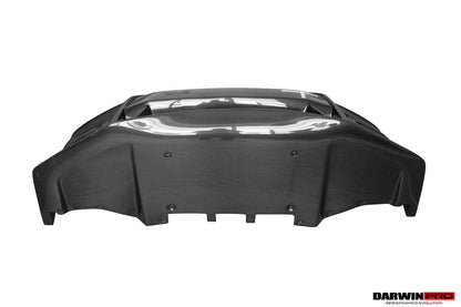 DarwinPRO 2008-2016 Nissan GTR R35 CBA DBA Ver17 NSM Style Partial Carbon Fiber Front Bumper - DarwinPRO Aerodynamics