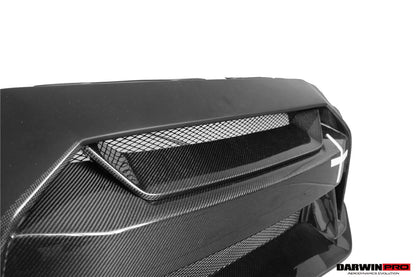 DarwinPRO 2008-2016 Nissan GTR R35 CBA DBA Ver17 NSM Style Partial Carbon Fiber Front Bumper - DarwinPRO Aerodynamics
