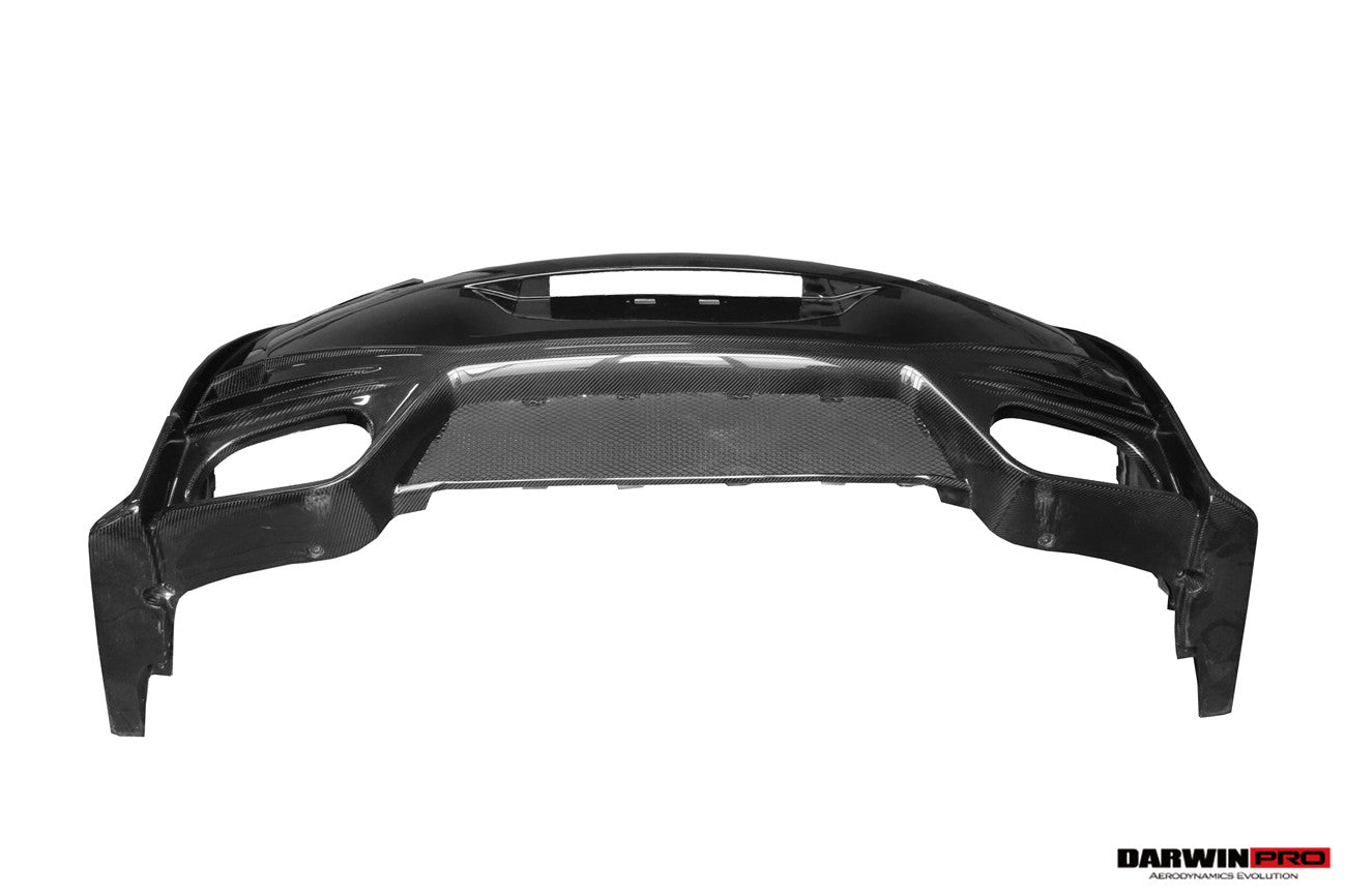 DarwinPRO 2008-2023 Nissan GTR R35 CBA DBA EBA NSM Style Partial Carbon Fiber Rear Bumper - DarwinPRO Aerodynamics