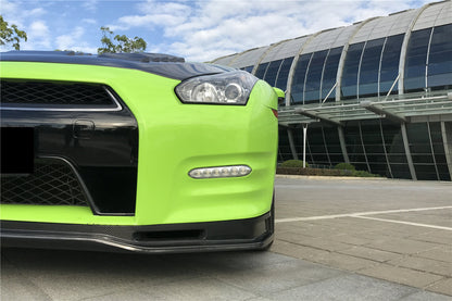 2012-2016 Nissan GTR R35 DBA NSM Style Partial Carbon Fiber Front Lip - DarwinPRO Aerodynamics