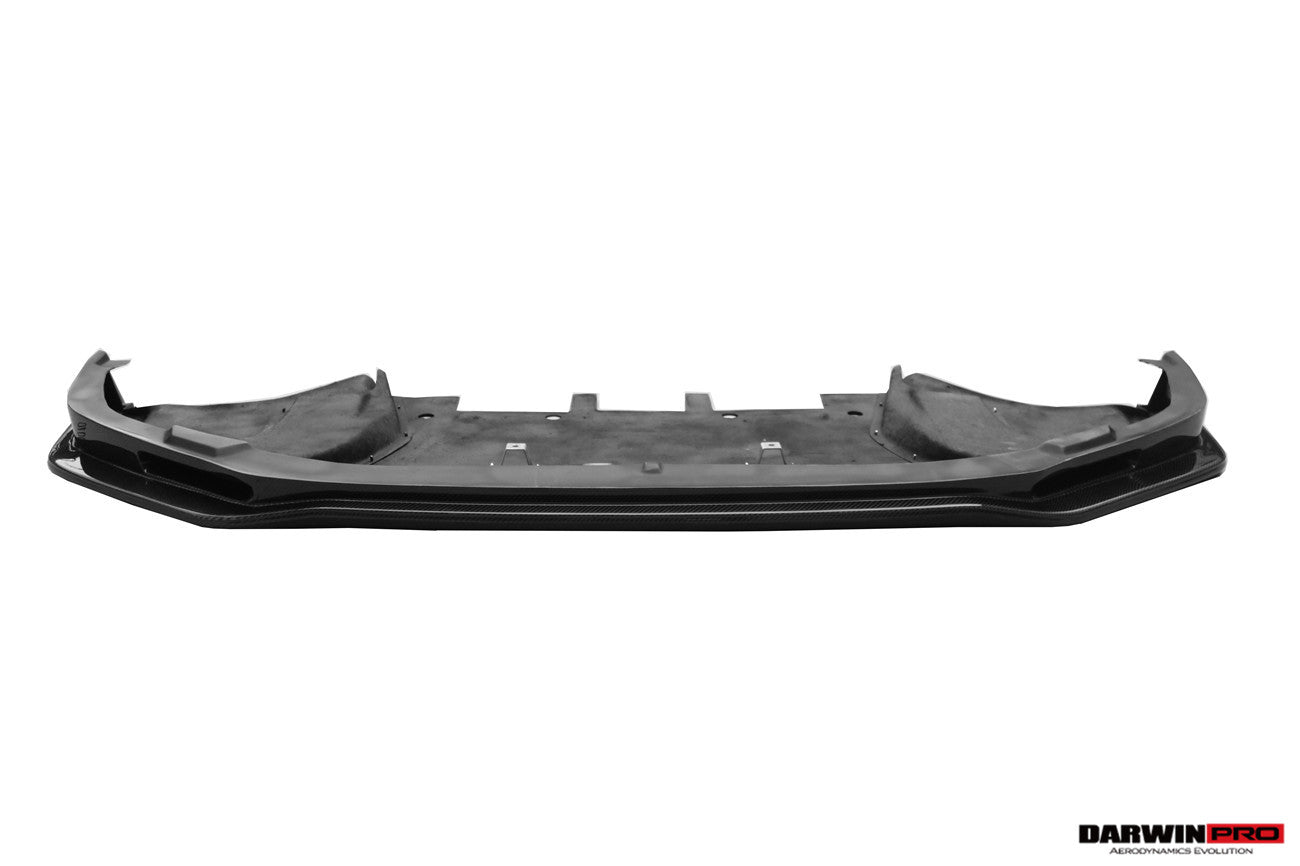 2012-2016 Nissan GTR R35 DBA NSM Style Partial Carbon Fiber Front Lip - DarwinPRO Aerodynamics