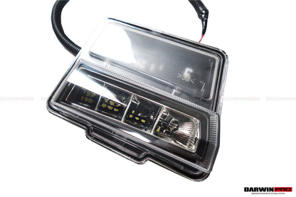 2017-2022 Nissan GTR R35 EBA Front Bumper LED Day Running Lights - DarwinPRO Aerodynamics