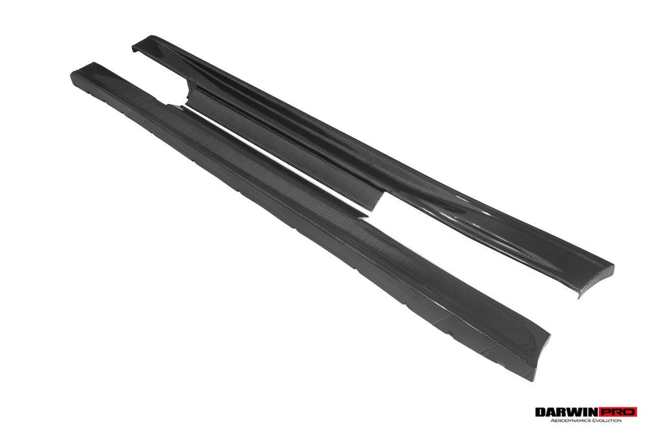 DarwinPRO 2008-2023 Nissan GTR R35 CBA DBA NSM Style Carbon Fiber Side Skirts