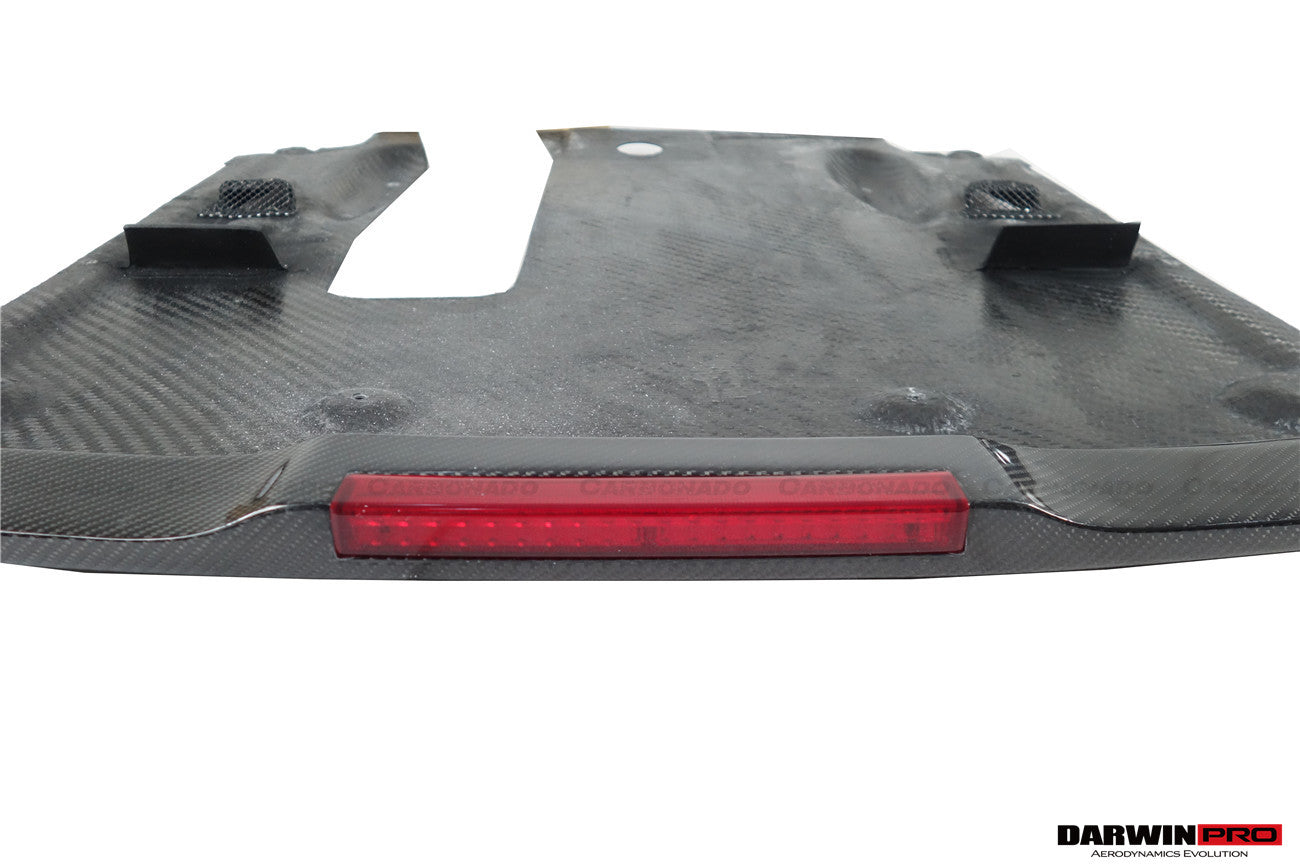 2012-2023 Nissan GTR R35 DBA EBA NSM Style Carbon Fiber Rear Diffuser Undertary With Break Light