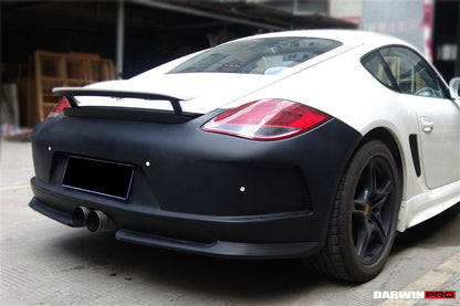 2009-2012 Porsche Cayman 987.2 GT3 Style Rear Bumper - DarwinPRO Aerodynamics