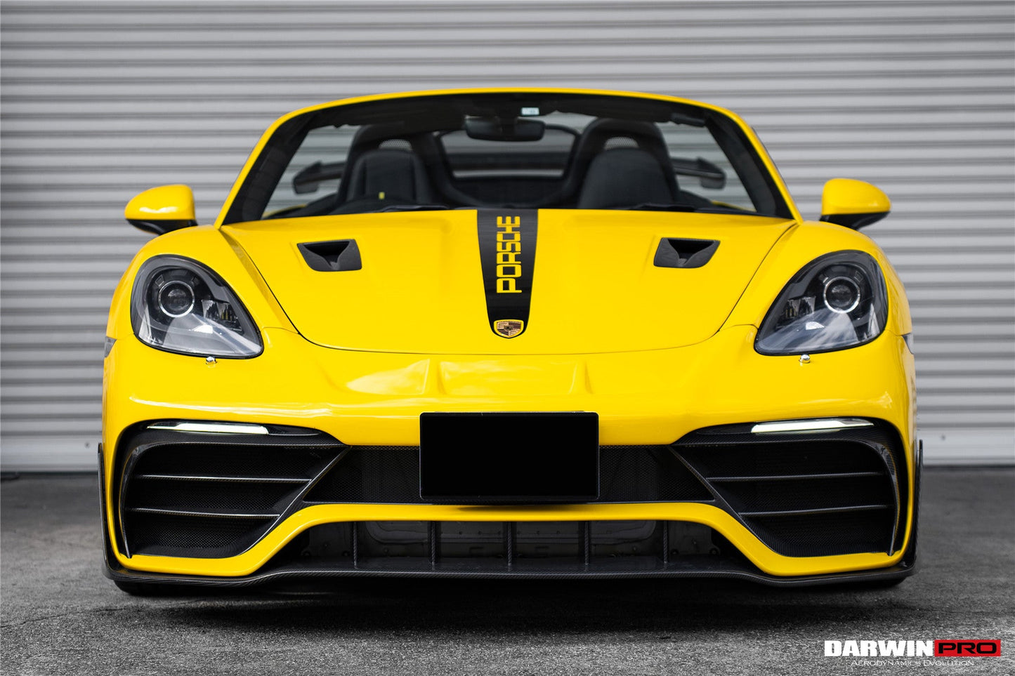 DarwinPRO 2012-2025 Porsche 718 & 981 Cayman & Boxster GT2RS Style Carbon Fiber Hood