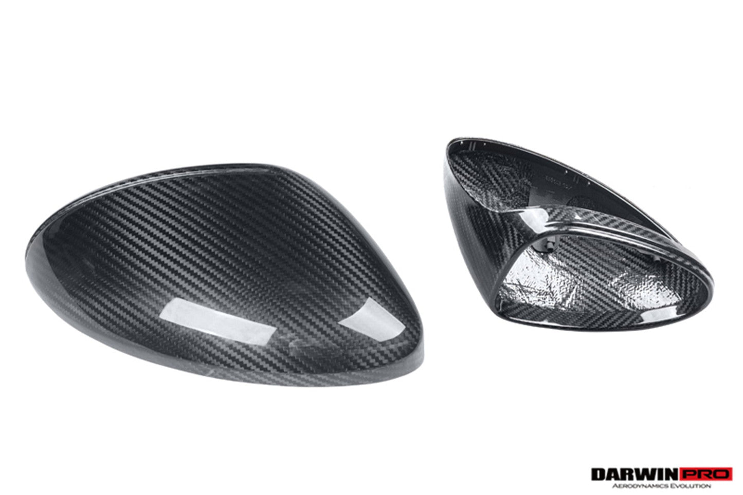 2017-2025 Porsche 718 OE Style Autoclave Carbon Fiber Mirror Housing Replacement | Fits Cayman, Boxster, Spyder, GTS, GT4, GT4 RS LHD
