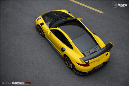 2012-2015 Porsche 911 991.1 Carrera S Targa 4 4S GT2RS Style Partial Carbon Fiber Fender - DarwinPRO Aerodynamics