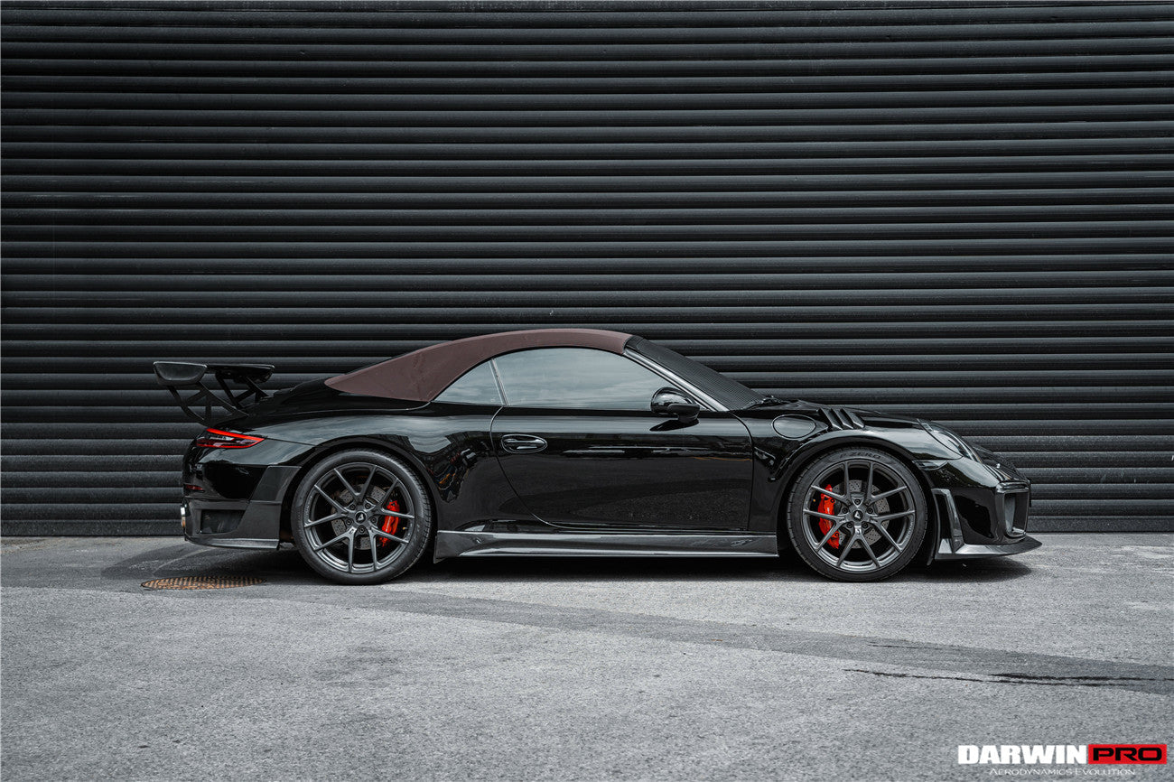 2012-2015 Porsche 911 991.1 Carrera S Targa 4 4S GT2RS Style Partial Carbon Fiber Fender - DarwinPRO Aerodynamics