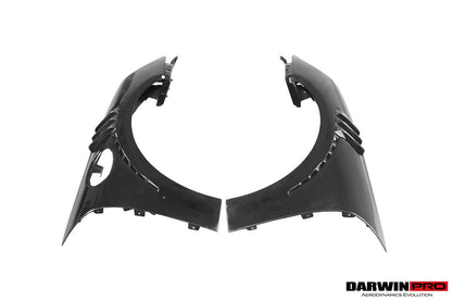 2016-2019 Porsche 911 991.2 Carrera Targa 4 4S GT2RS Style Partial Carbon Fiber Fender - DarwinPRO Aerodynamics
