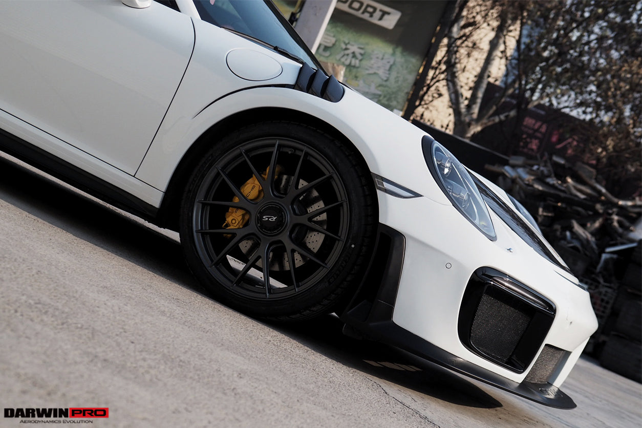 2016-2019 Porsche 911 991.2 Carrera Targa 4 4S GT2RS Style Partial Carbon Fiber Fender - DarwinPRO Aerodynamics