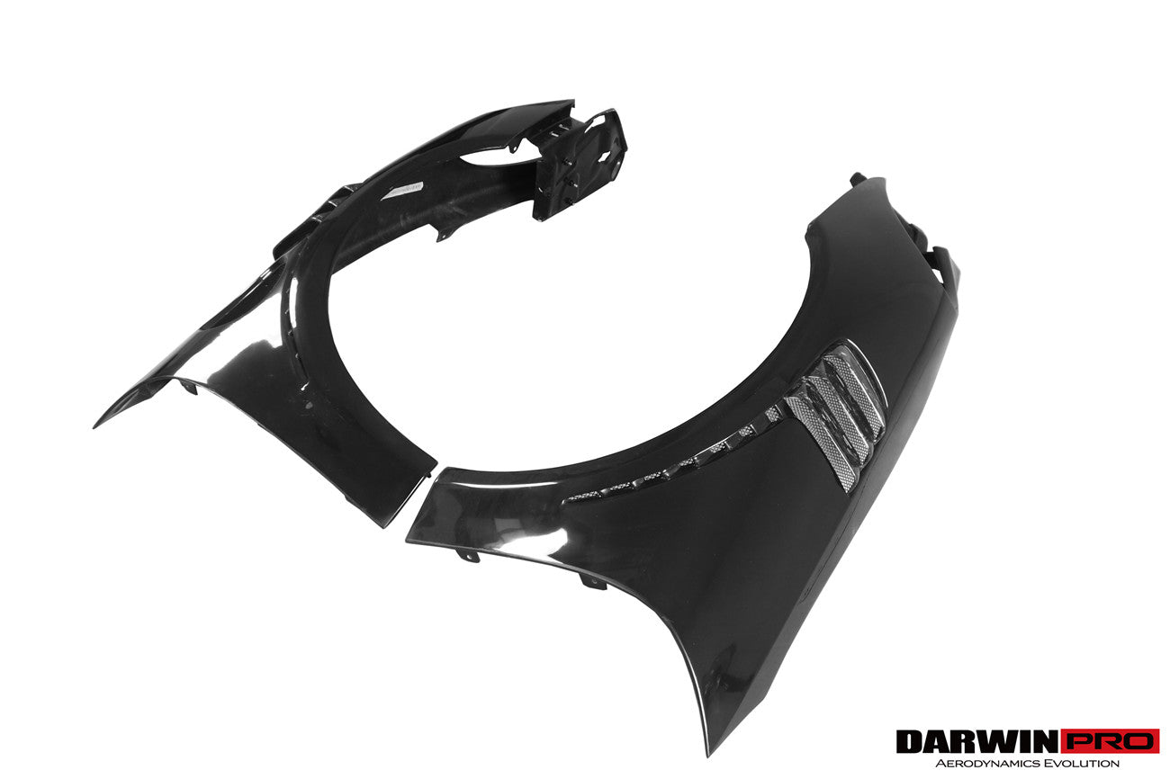 2016-2019 Porsche 911 991.2 Carrera Targa 4 4S GT2RS Style Partial Carbon Fiber Fender - DarwinPRO Aerodynamics