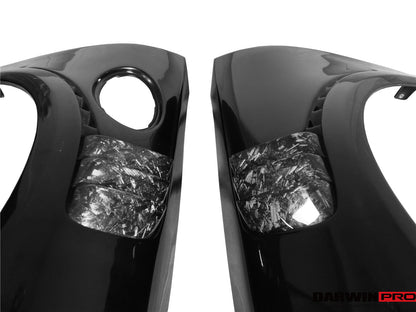 2016-2019 Porsche 911 991.2 Carrera Targa 4 4S GT2RS Style Partial Carbon Fiber Fender - DarwinPRO Aerodynamics