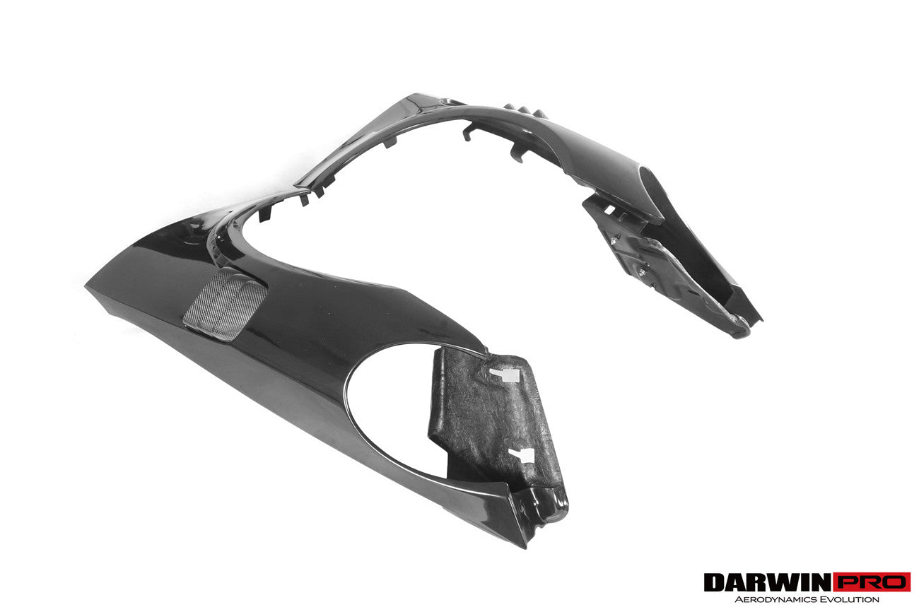 2016-2019 Porsche 911 991.2 Carrera Targa 4 4S GT2RS Style Partial Carbon Fiber Fender - DarwinPRO Aerodynamics