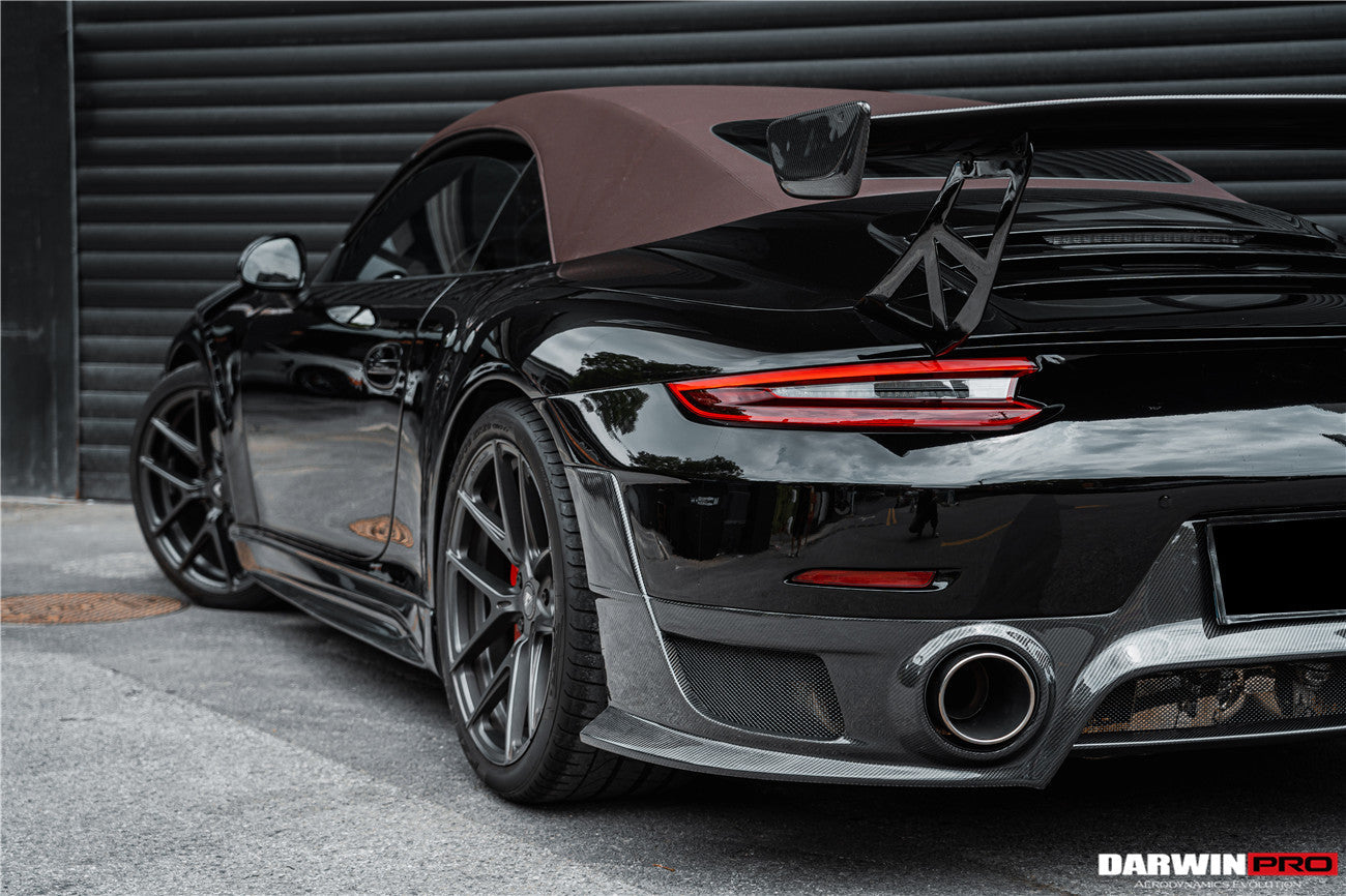2012-2015 Porsche 911 991.1 Carrera S GT2RS Style Rear Bumper ( Need Change 991.2 Tailight) - DarwinPRO Aerodynamics