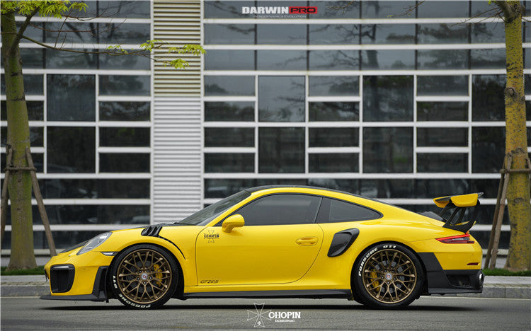 2012-2015 Porsche 991.1 Carrera S GT2RS Style Carbon Fiber Side Skirts - DarwinPRO Aerodynamics