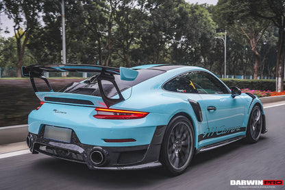 DarwinPRO 2016-2019 Porsche 911 991.2 Carrera S GT2RS-Style GT2RS Carbon Fiber Side Skirts - DarwinPRO Aerodynamics
