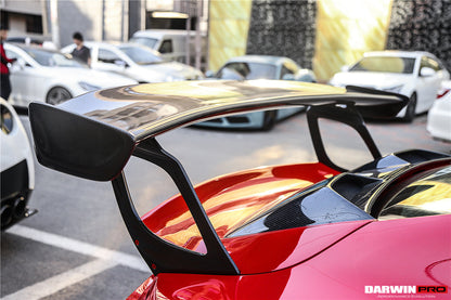 2016-2019 Porsche 911 991.2 Carrera & S & 4S GT2RS Style Carbon Fiber Trunk Spoiler Wing - DarwinPRO Aerodynamics