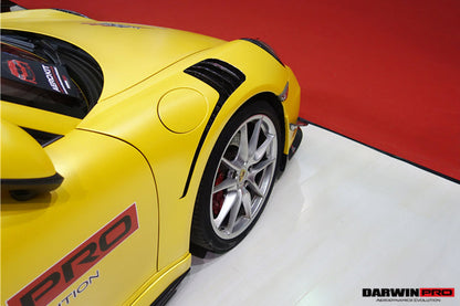 2012-2015 Porsche 911 991.1 Carrera Targa S 4 4S GT3 Convert GT3RS Style Partial Carbon Fiber Fender