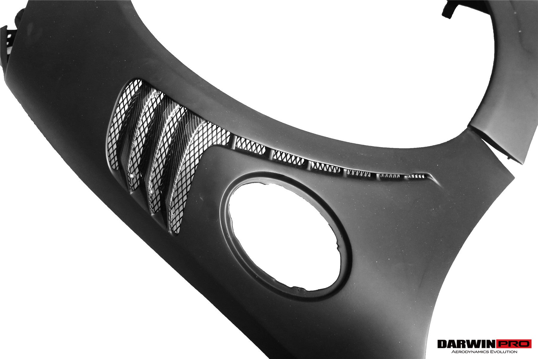 2012-2015 Porsche 911 991.1 2C | 4C GT3 Convert GT3RS Style Partial Carbon Fiber Fender (Fits Carrera, Targa S, 4, 4S) - DarwinPRO Aerodynamics