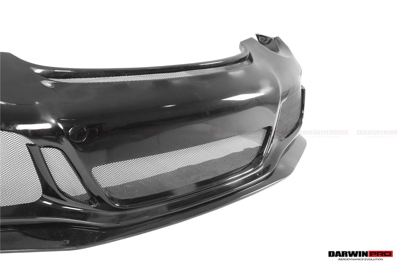 2012-2015 Porsche 911 991.1 2C | 4C GT3 Style Front Bumper (Fits Carrera, Targa S, 4, 4S) - DarwinPRO Aerodynamics